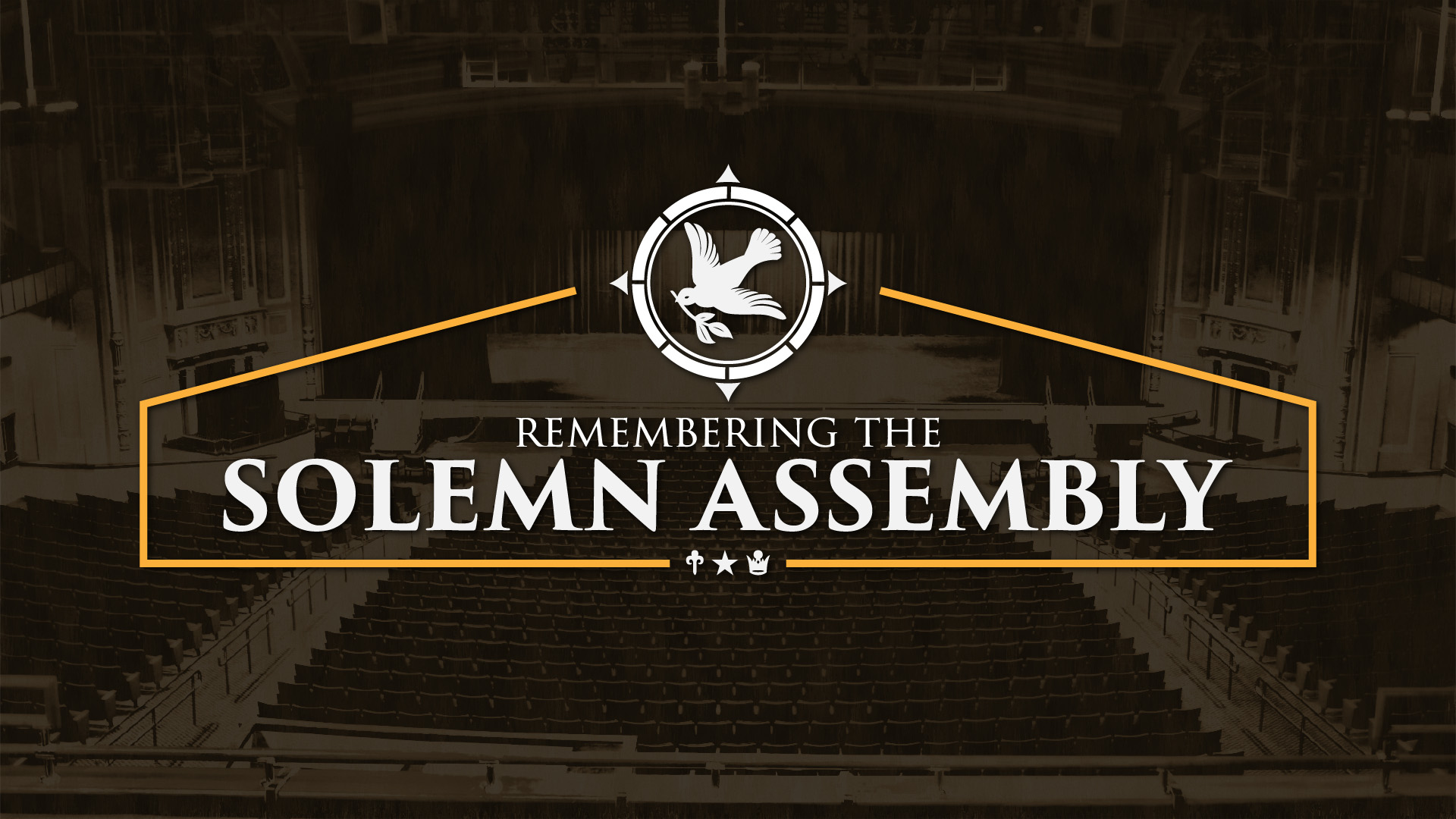 Remembering the Solemn Assembly
