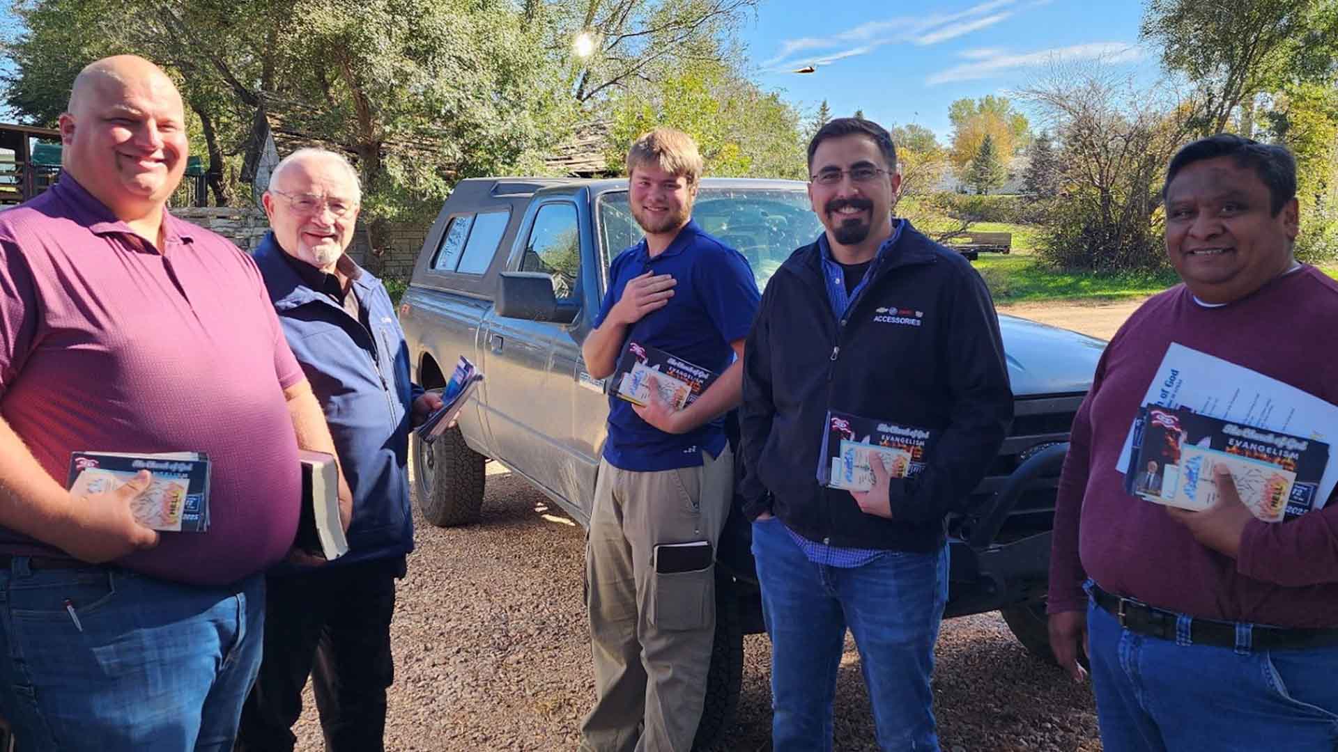 Featured image for “Equipo de evangelismo en acción en Dakota del Sur”